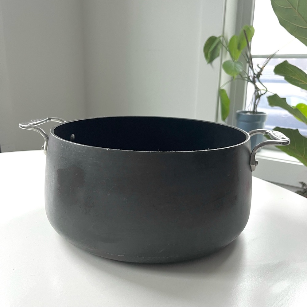 ALL-CLAD 8 Quart HA1 Hard Anodized Metalcrafters Stockpot Soup Stock Pot READ